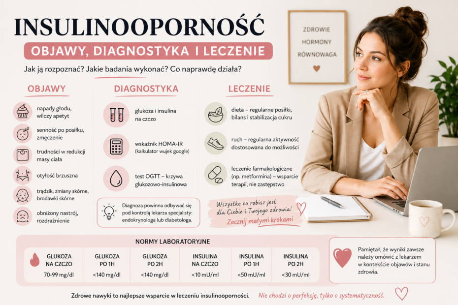 insulinooporność objawy diagnostyka i leczenie – najważniejsze informacje