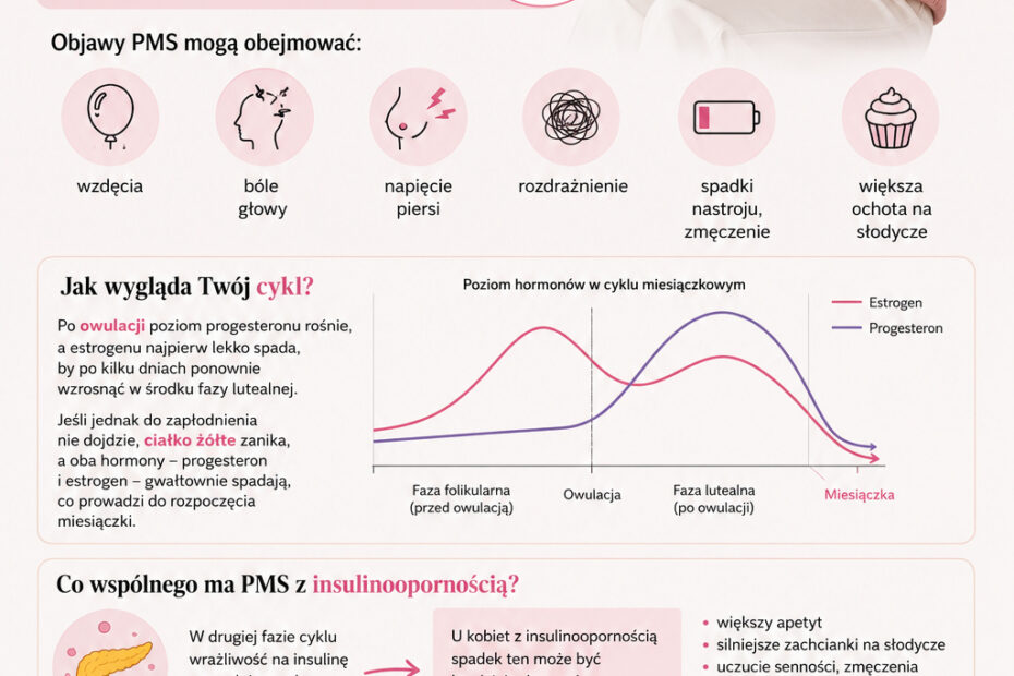 PMS a insulinooporność – związek między objawami przed miesiączką a gospodarką insulinową
